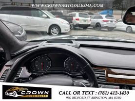 2016 AUDI A8 SEDAN V8, TURBO, 4.0 LITER L 4.0T SPORT SEDAN 4D
