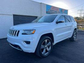2015 JEEP GRAND CHEROKEE SUV V6, FLEX FUEL, 3.6 LITER OVERLAND SPORT UTILITY 4D