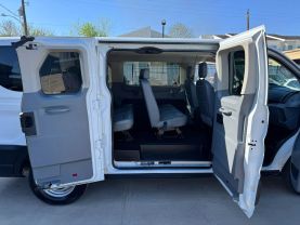 2019 FORD TRANSIT 150 WAGON PASSENGER V6, 3.7 LITER XLT W/LOW ROOF W/60/40 SIDE DOOR VAN 3D at Motors On Wheels - used car dealership in Houston, Texas.