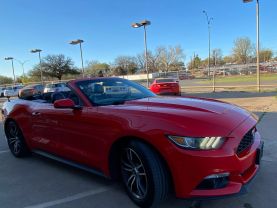 2017 FORD MUSTANG CONVERTIBLE 4-CYL, ECOBOOST, 2.3T ECOBOOST PREMIUM CONVERTIBLE 2D