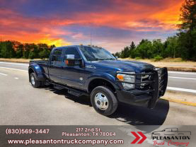2015 FORD F350 SUPER DUTY CREW CAB PICKUP V8, TURBO DIESEL, 6.7L KING RANCH PICKUP 4D 8 FT