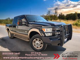 2013 FORD F250 SUPER DUTY CREW CAB PICKUP V8, TURBO DSL, 6.7L KING RANCH PICKUP 4D 6 3/4 FT
