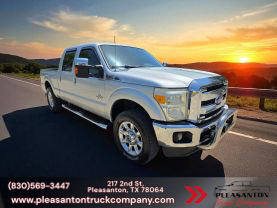 2012 FORD F250 SUPER DUTY CREW CAB PICKUP V8, TURBO DIESEL, 6.7L LARIAT PICKUP 4D 6 3/4 FT