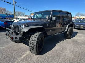 Used 2016 JEEP WRANGLER SUV V6, 3.6 LITER UNLIMITED BLACK BEAR SPORT UTILITY 4D - LA Auto Star located in Virginia Beach, VA