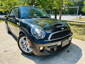2012 MINI CONVERTIBLE CONVERTIBLE 4-CYL, TURBO, 1.6 LITER COOPER S CONVERTIBLE 2D