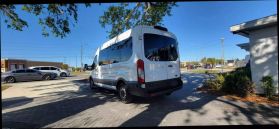 2023 FORD TRANSIT 350 PASSENGER VAN PASSENGER V6, FLEX FUEL, 3.5 LITER XL W/MEDIUM ROOF VAN 3D