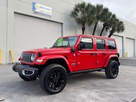 2024 JEEP WRANGLER 4XE SUV 4-CYL, HYBRID, TURBO, 2.0 LITER SAHARA 4XE SPORT UTILITY 4D