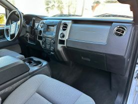 2013 FORD F150 SUPERCREW CAB PICKUP V6, FLEX FUEL, 3.7 LITER XLT PICKUP 4D 5 1/2 FT
