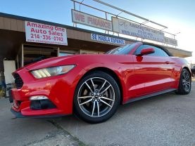 2017 FORD MUSTANG CONVERTIBLE 4-CYL, ECOBOOST, 2.3T ECOBOOST PREMIUM CONVERTIBLE 2D