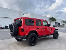 2024 JEEP WRANGLER 4XE SUV 4-CYL, HYBRID, TURBO, 2.0 LITER SAHARA 4XE SPORT UTILITY 4D
