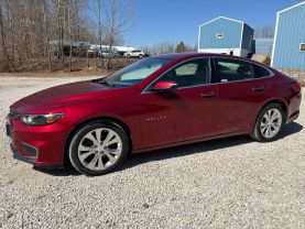 2017 CHEVROLET MALIBU SEDAN 4-CYL, TURBO, 2.0 LITER PREMIER SEDAN 4D at T&T Repairables - used car dealership in Spencer, Indiana.