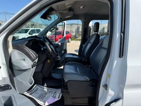 2019 FORD TRANSIT 150 WAGON PASSENGER V6, 3.7 LITER XLT W/LOW ROOF W/60/40 SIDE DOOR VAN 3D at Motors On Wheels - used car dealership in Houston, Texas.