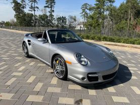 2008 PORSCHE 911 CONVERTIBLE 6-CYL, TURBO, 3.6 LITER TURBO CABRIOLET 2D
