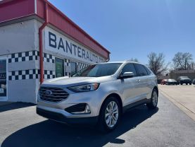 2019 FORD EDGE SUV 4-CYL, ECOBOOST, TURBO, 2.0 LITER TITANIUM SPORT UTILITY 4D