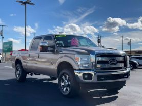 2011 FORD F250 SUPER DUTY CREW CAB PICKUP V8, TURBO DIESEL, 6.7L LARIAT PICKUP 4D 6 3/4 FT - The Auto Lot