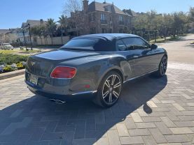 2013 BENTLEY CONTINENTAL CONVERTIBLE V8, TWIN TURBO, 4.0 LITER GTC CONVERTIBLE 2D