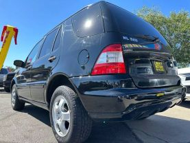 2002 MERCEDES-BENZ M-CLASS SUV V6, 3.2 LITER ML 320 SPORT UTILITY 4D