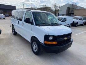 2016 CHEVROLET EXPRESS 2500 PASSENGER PASSENGER V8, FLEX FUEL, 6.0 LITER LS VAN 3D at Motors On Wheels - used car dealership in Houston, Texas.