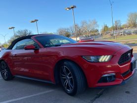 2017 FORD MUSTANG CONVERTIBLE 4-CYL, ECOBOOST, 2.3T ECOBOOST PREMIUM CONVERTIBLE 2D