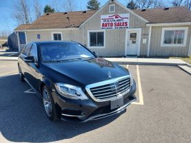 2015 MERCEDES-BENZ S-CLASS SEDAN V8, TT, 4.7L S 550 4MATIC SEDAN 4D