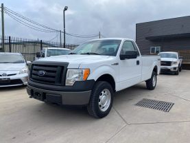 2012 FORD F150 REGULAR CAB PICKUP V6, FLEX FUEL, 3.7 LITER XL PICKUP 2D 8 FT at Motors On Wheels - used car dealership in Houston, Texas.