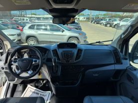 2019 FORD TRANSIT 150 WAGON PASSENGER V6, 3.7 LITER XLT W/LOW ROOF W/60/40 SIDE DOOR VAN 3D at Motors On Wheels - used car dealership in Houston, Texas.