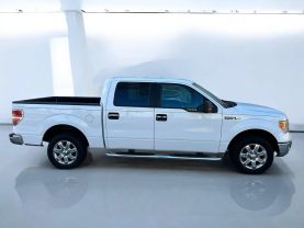 2013 FORD F150 SUPERCREW CAB PICKUP V6, FLEX FUEL, 3.7 LITER XLT PICKUP 4D 5 1/2 FT