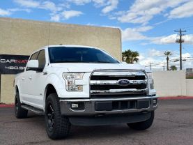 2016 FORD F150 SUPERCREW CAB PICKUP V6, ECOBOOST, TT, 3.5L LARIAT PICKUP 4D 5 1/2 FT