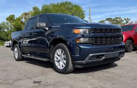 2022 CHEVROLET SILVERADO 1500 LIMITED CREW CAB PICKUP BLUE AUTOMATIC -  V & B Auto Sales