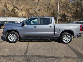 2022 CHEVROLET SILVERADO 1500 LIMITED CREW CAB PICKUP 4-CYL, TURBO, 2.7 LITER CUSTOM PICKUP 4D 5 3/4 FT