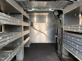 2020 FORD TRANSIT 150 UPFITTED CARGO VAN LOW ROOF 130" WB CARGO VANS V6, PFDI, 3.5 LITER LOW ROOF W/RWB VAN 3D - Eddies Auto Sales