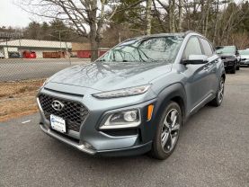 2021 HYUNDAI KONA SUV 4-CYL, TURBO, GDI, 1.6 LITER LIMITED SPORT UTILITY 4D - Gesner Auto Inc in Taunton, MA, 41.88613, -71.14527