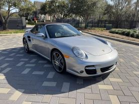 2008 PORSCHE 911 CONVERTIBLE 6-CYL, TURBO, 3.6 LITER TURBO CABRIOLET 2D