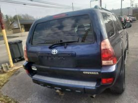 2005 TOYOTA 4RUNNER SUV V6, 4.0 LITER SR5 SPORT UTILITY 4D