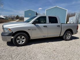 2014 RAM 1500 CREW CAB PICKUP V8, HEMI, 5.7 LITER TRADESMAN PICKUP 4D 5 1/2 FT at T&T Repairables - used car dealership in Spencer, Indiana.