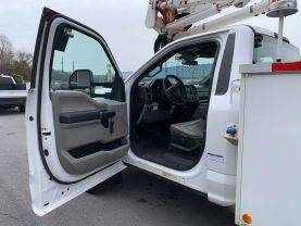 2018 FORD F550 SUPER DUTY 45FT BUCKET TRUCK ALTEC AT40G BUCKET TRUCKS V8, TURBO DIESEL, 6.7 LITER XL REG CAB 2D - Eddies Auto Sales
