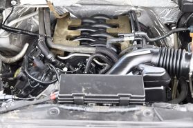 2011 FORD F150 SUPER CAB PICKUP V8, FLEX FUEL, 5.0 LITER STX PICKUP 4D 6 1/2 FT