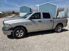 2014 RAM 1500 CREW CAB PICKUP V8, HEMI, 5.7 LITER TRADESMAN PICKUP 4D 5 1/2 FT at T&T Repairables - used car dealership in Spencer, Indiana.