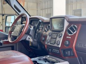 2014 FORD F250 SUPER DUTY CREW CAB PICKUP V8, TURBO DIESEL, 6.7L KING RANCH PICKUP 4D 6 3/4 FT