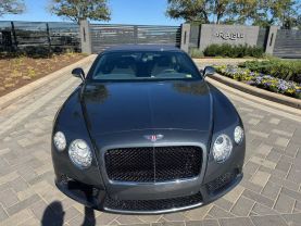 2013 BENTLEY CONTINENTAL CONVERTIBLE V8, TWIN TURBO, 4.0 LITER GTC CONVERTIBLE 2D
