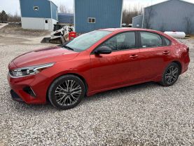 2022 KIA FORTE SEDAN 4-CYL, 2.0 LITER GT-LINE SEDAN 4D at T&T Repairables - used car dealership in Spencer, Indiana.