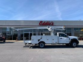 2020 FORD F550 SD 43FT CABLE PLACER BUCKET TRUCK ALTEC AT238P BUCKET TRUCKS V8, TURBO DIESEL, 6.7 LITER XL REG CAB 2D - Eddies Auto Sales