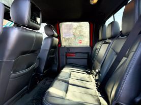 2011 FORD F350 SUPER DUTY CREW CAB PICKUP VERMILLION RED AUTOMATIC - Capital City Auto
