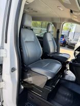 2019 FORD TRANSIT 150 WAGON PASSENGER V6, 3.7 LITER XLT W/LOW ROOF W/60/40 SIDE DOOR VAN 3D at Motors On Wheels - used car dealership in Houston, Texas.