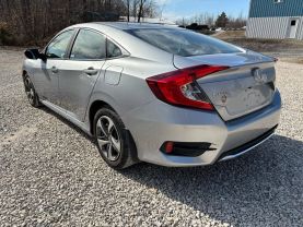 2020 HONDA CIVIC SEDAN 4-CYL, I-VTEC, 2.0 LITER LX SEDAN 4D at T&T Repairables - used car dealership in Spencer, Indiana.