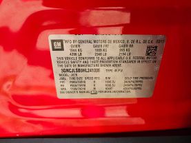 2017 CHEVROLET TRAX SUV 4-CYL, ECOTEC TURBO, 1.4L LT SPORT UTILITY 4D