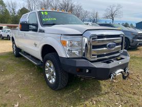 2015 FORD F250 SUPER DUTY CREW CAB PICKUP V8, TURBO DSL, 6.7L LARIAT PICKUP 4D 6 3/4 FT