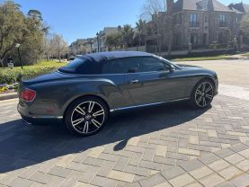 2013 BENTLEY CONTINENTAL CONVERTIBLE V8, TWIN TURBO, 4.0 LITER GTC CONVERTIBLE 2D