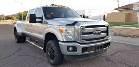 2012 FORD F350 SUPER DUTY CREW CAB PICKUP V8, TURBO DSL, 6.7L LARIAT PICKUP 4D 8 FT at The One Autosales Inc in Phoenix , AZ 85022  33.60461470880989, -112.03641575767358