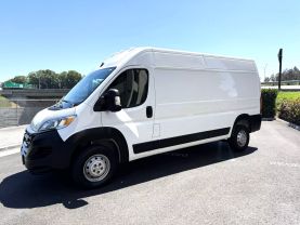 2023 RAM PROMASTER CARGO VAN CARGO V6, VVT, 3.6 LITER 2500 HIGH ROOF VAN 3D